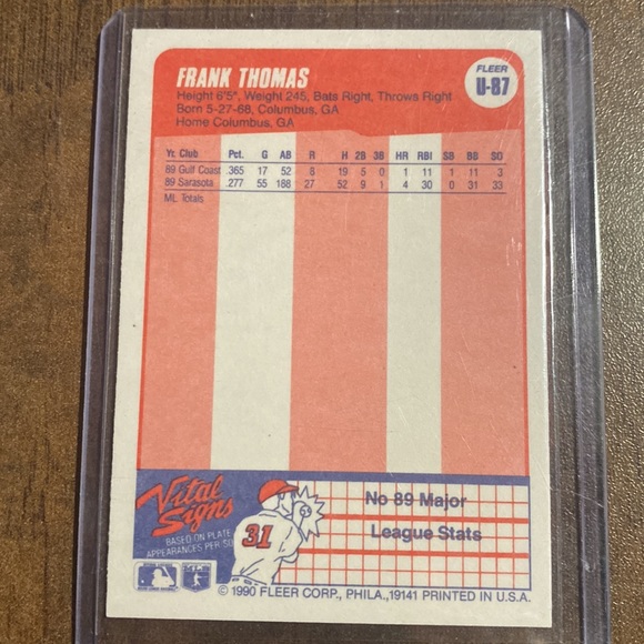 Fleer 1990 - Picture 2 of 2